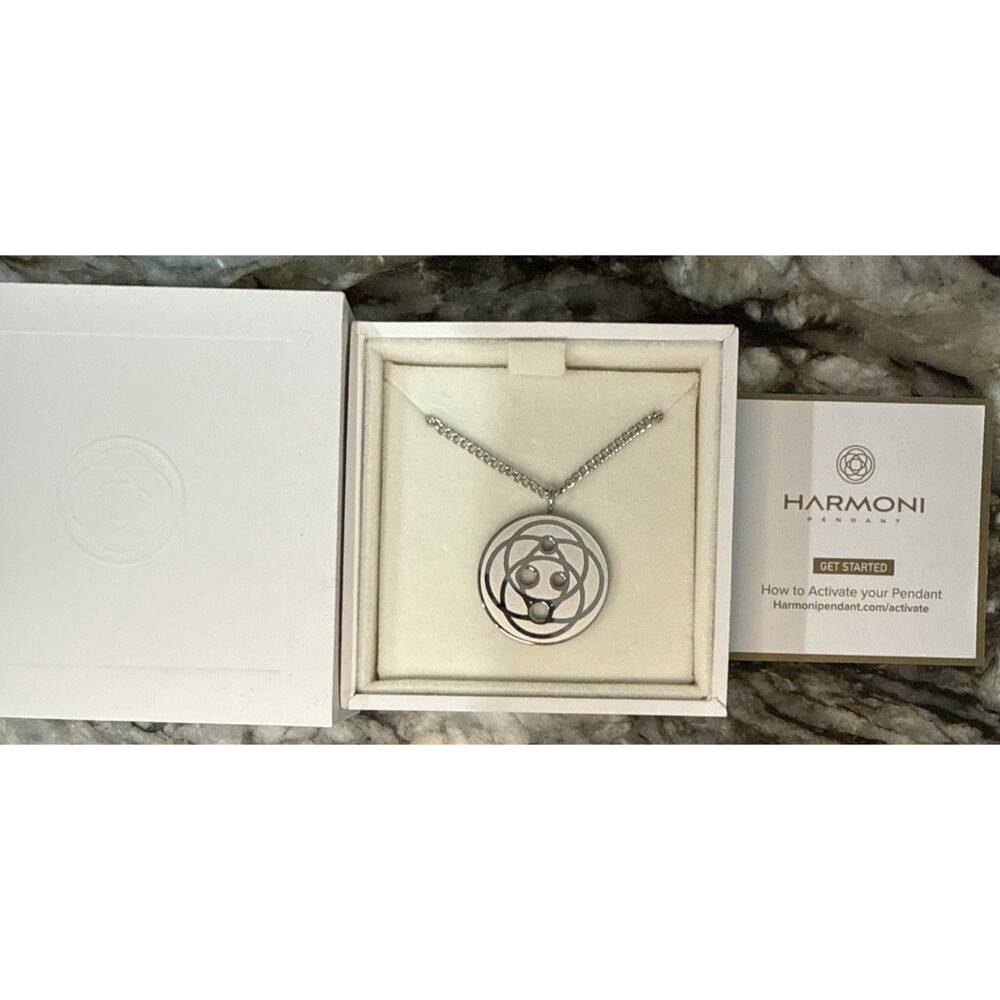 Harmoni EMF Pendant Protection Necklace ~ NEW